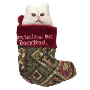 1995 Fancy Feast Collectible Christmas Ornament